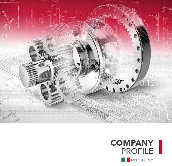 Copertina Company Profile Reggiana Riduttori