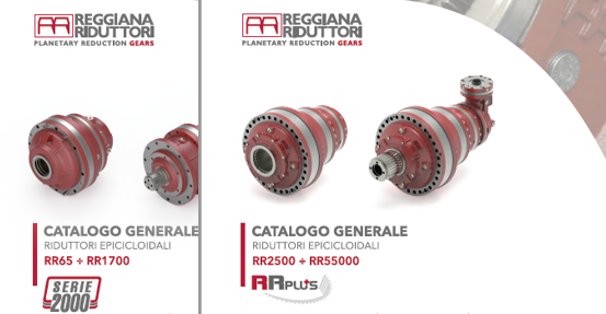 Aggiornamento Cataloghi Serie 2000 Serie Plus Reggiana Riduttori